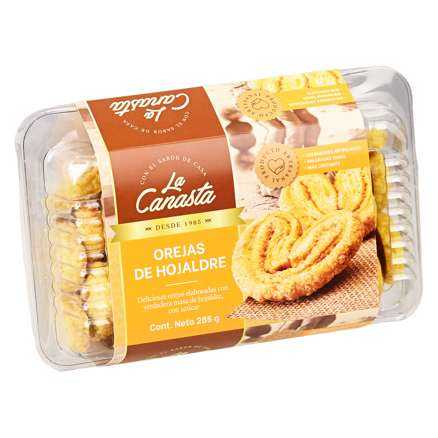 Orejas Empacadas LA CANASTA 285 G