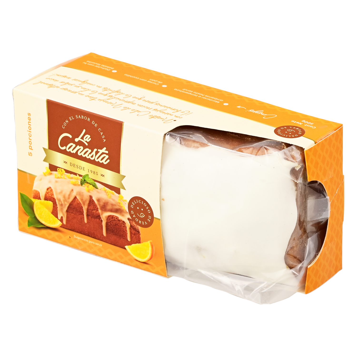Cake De Naranja LA CANASTA 500 G