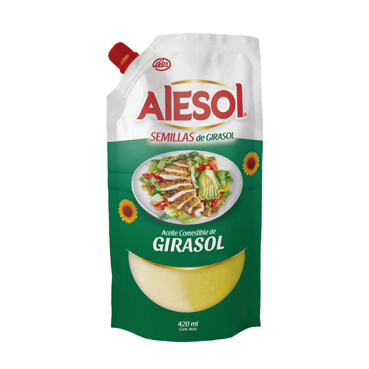 Aceite Comestible De Girasol Sierra ALESOL 420 Ml