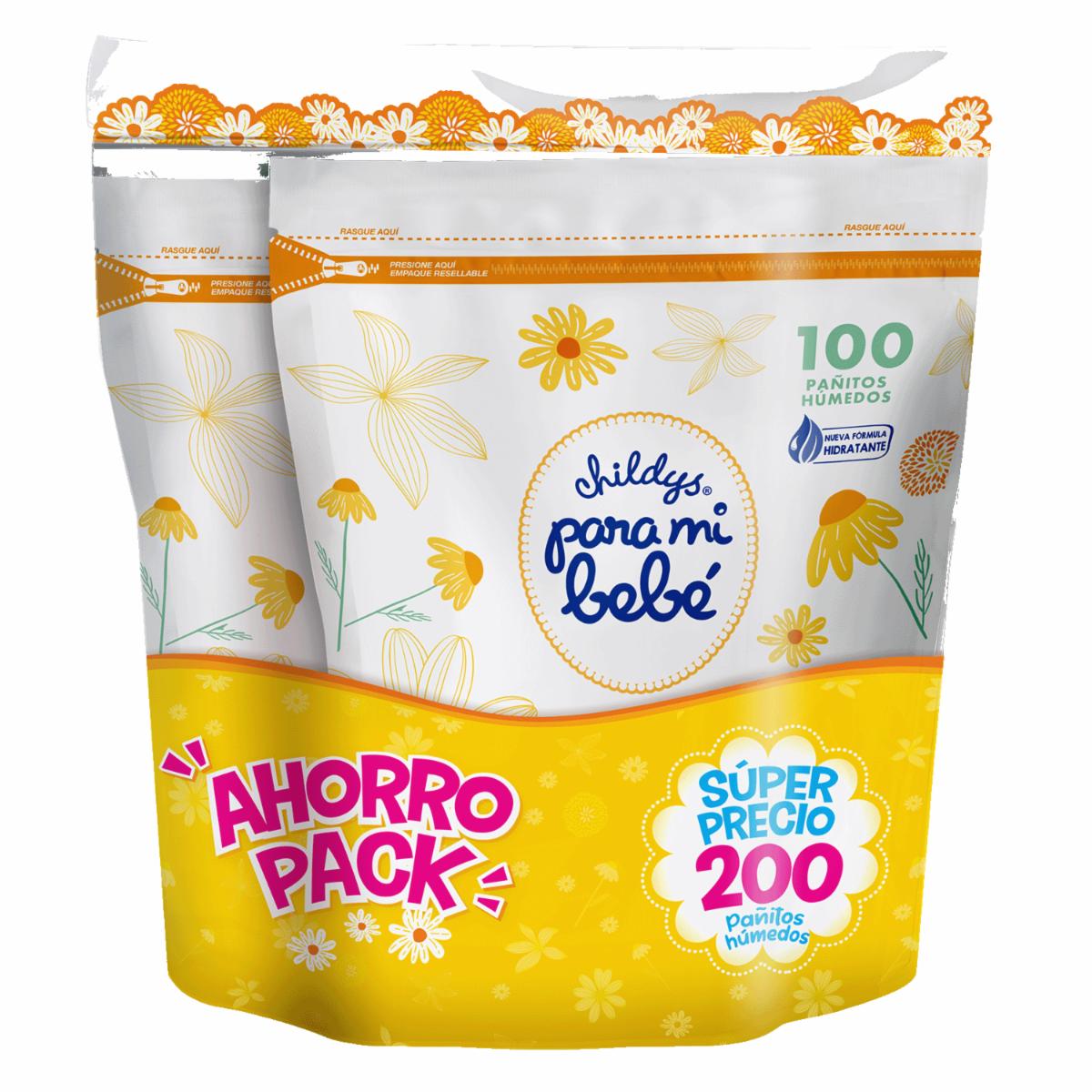 Pañitos Húmedos Manzanilla PARA MI BEBÉ 2 X 100 Uds