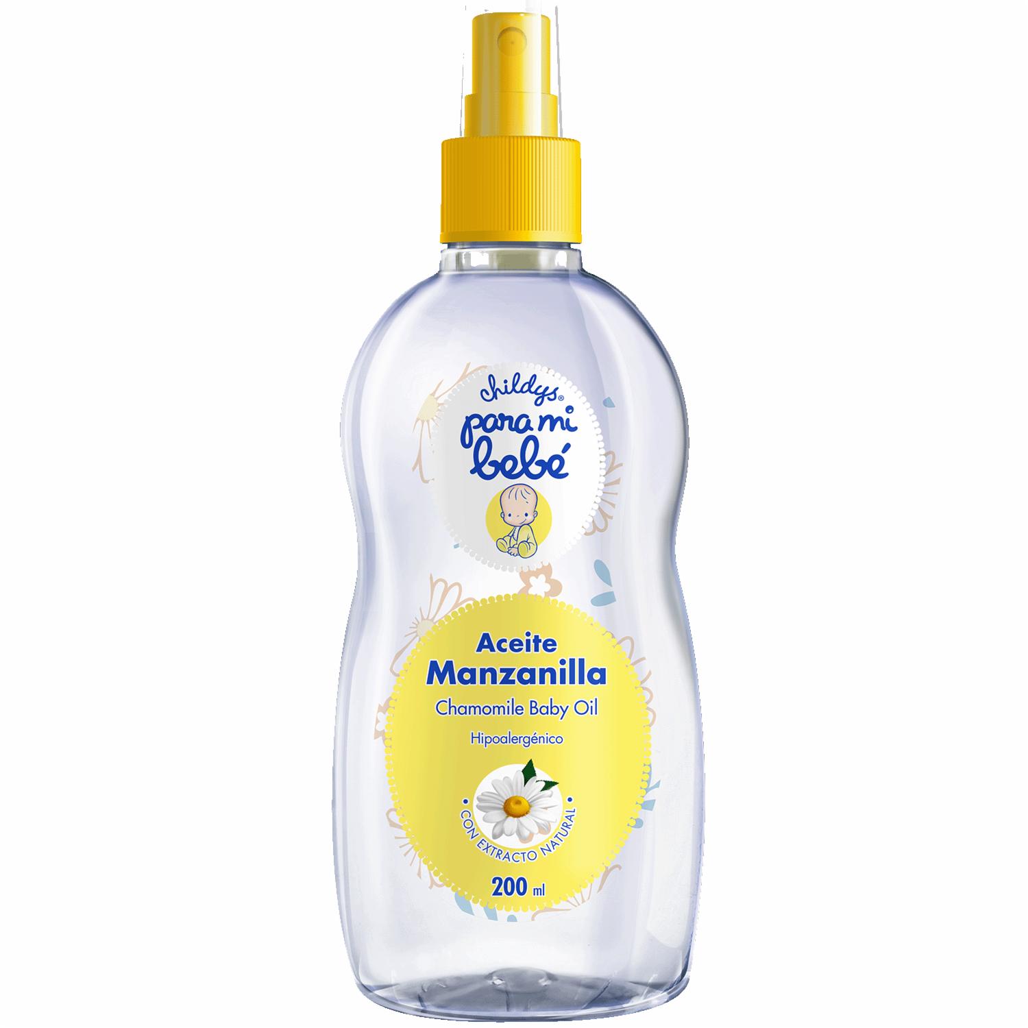 Aceite Corporal Para Bebé De Manzanilla Childys PARA MI BEBÉ 200 Ml