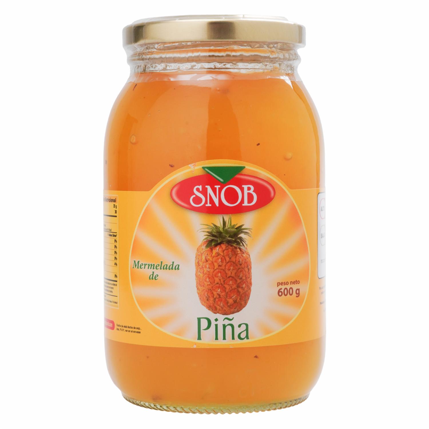 Mermelada De Piña SNOB 600 G