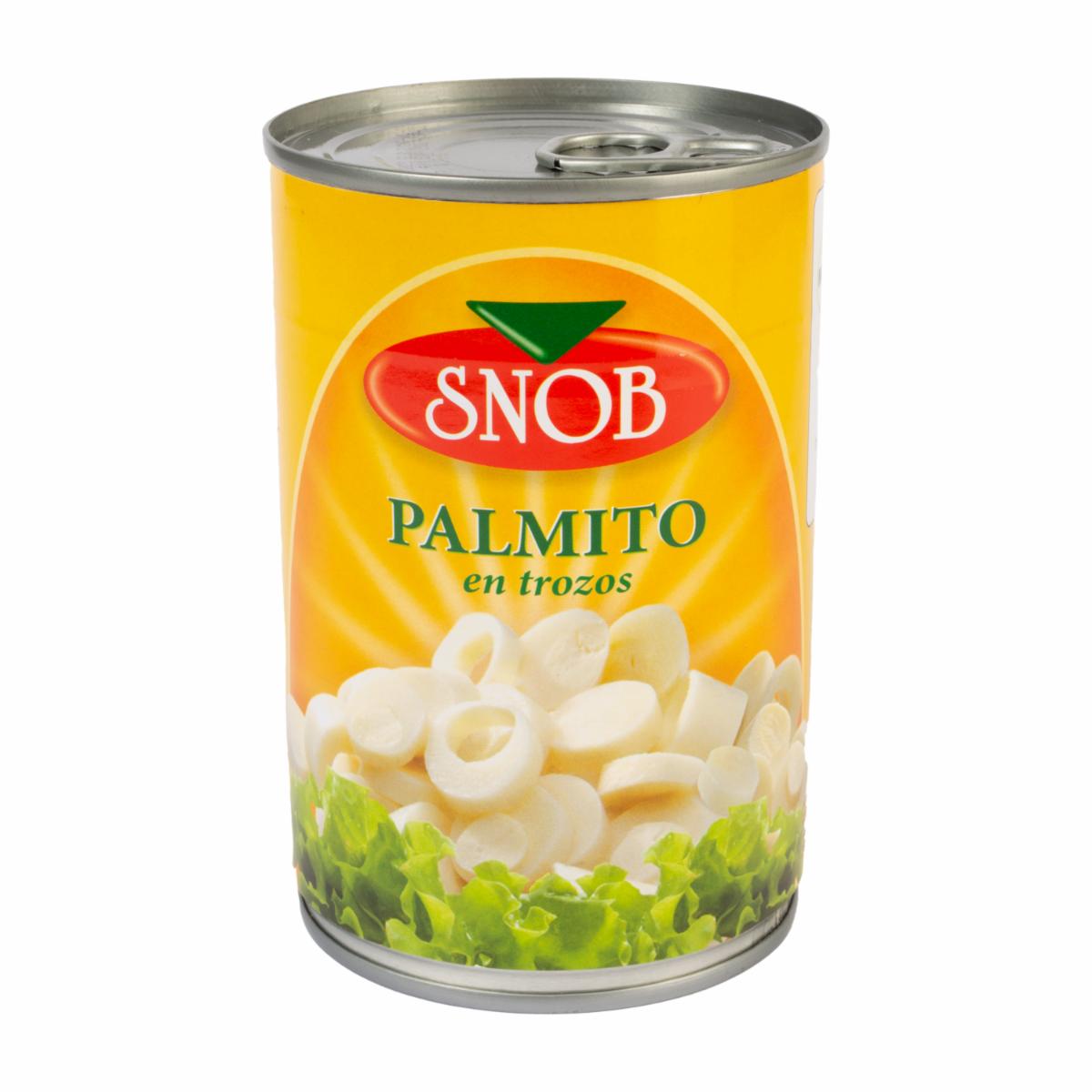 Palmito En Trozos SNOB 410g