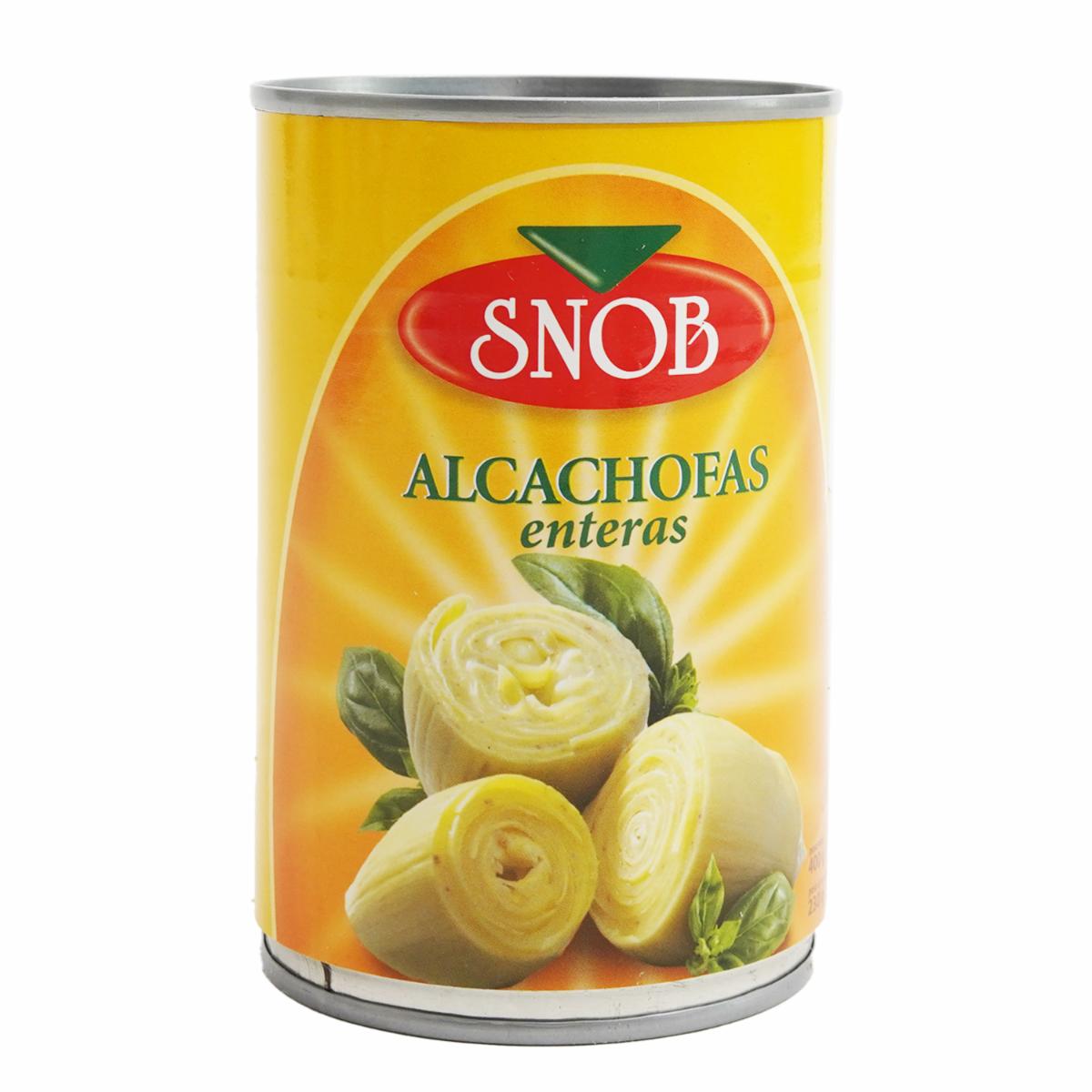 Alcachofas Enteras SNOB 400 G