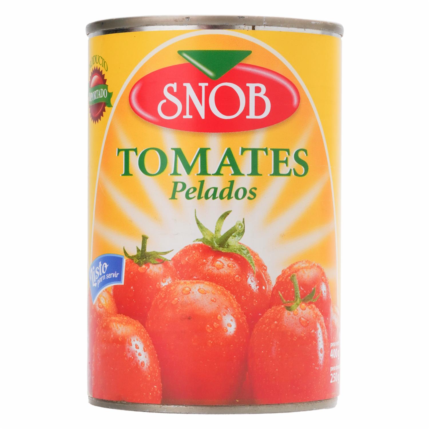 Tomates Pelados Enteros SNOB Lata