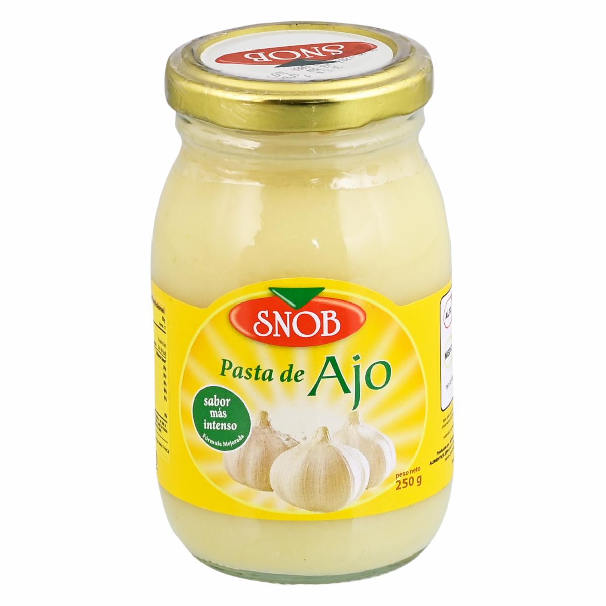 Pasta De Ajo SNOB 250 G