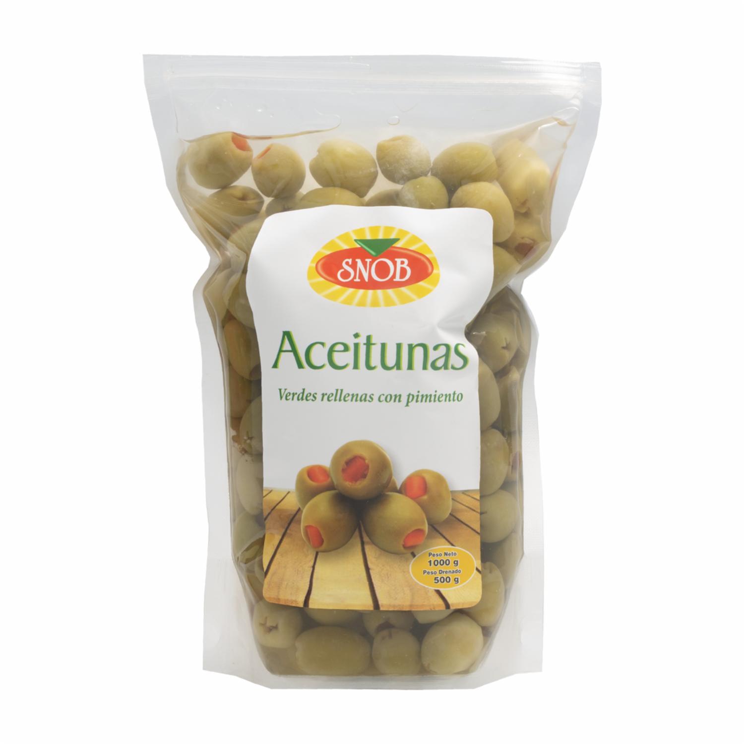 Aceitunas Rellenas SNOB 1 000 G