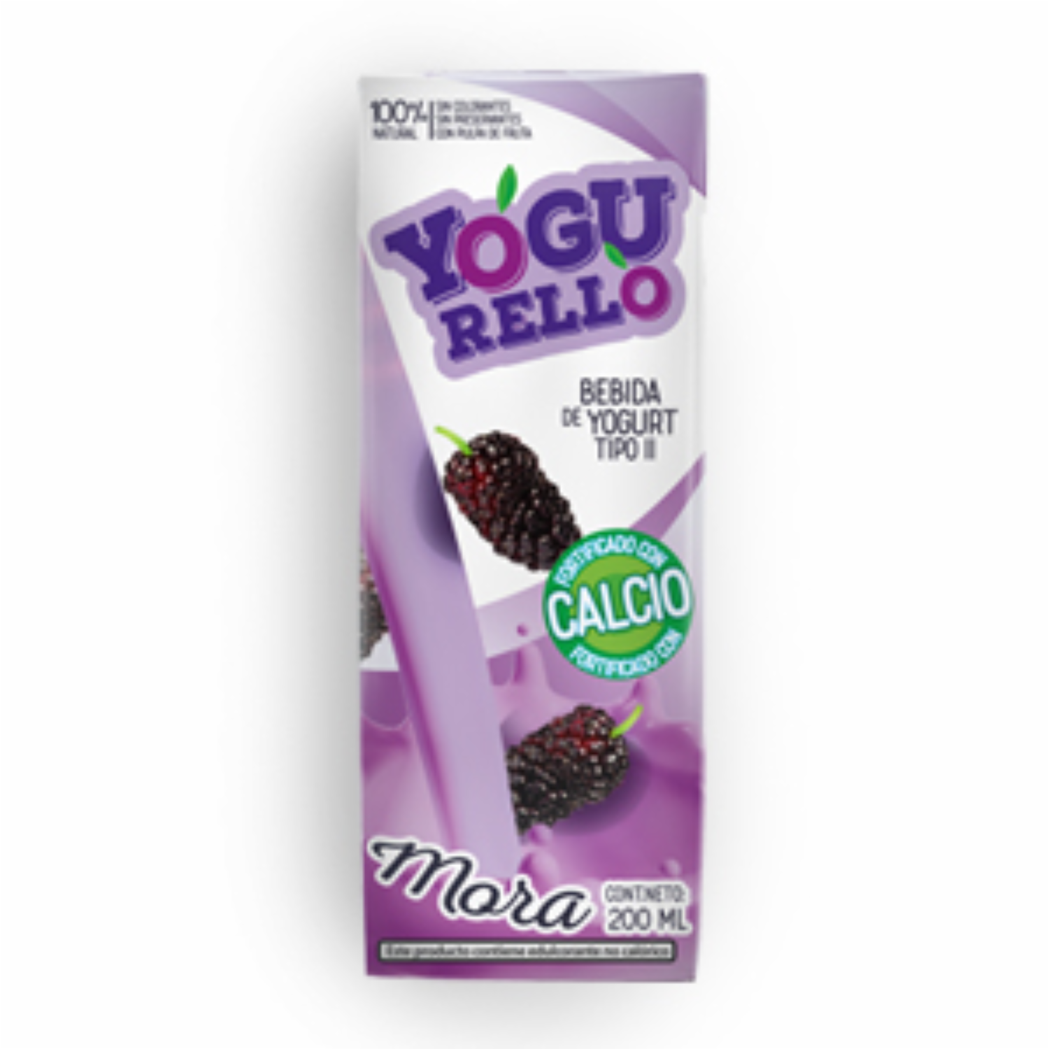 Bebida De Yogurt Sabor A Mora YOGURELLO 200 Ml