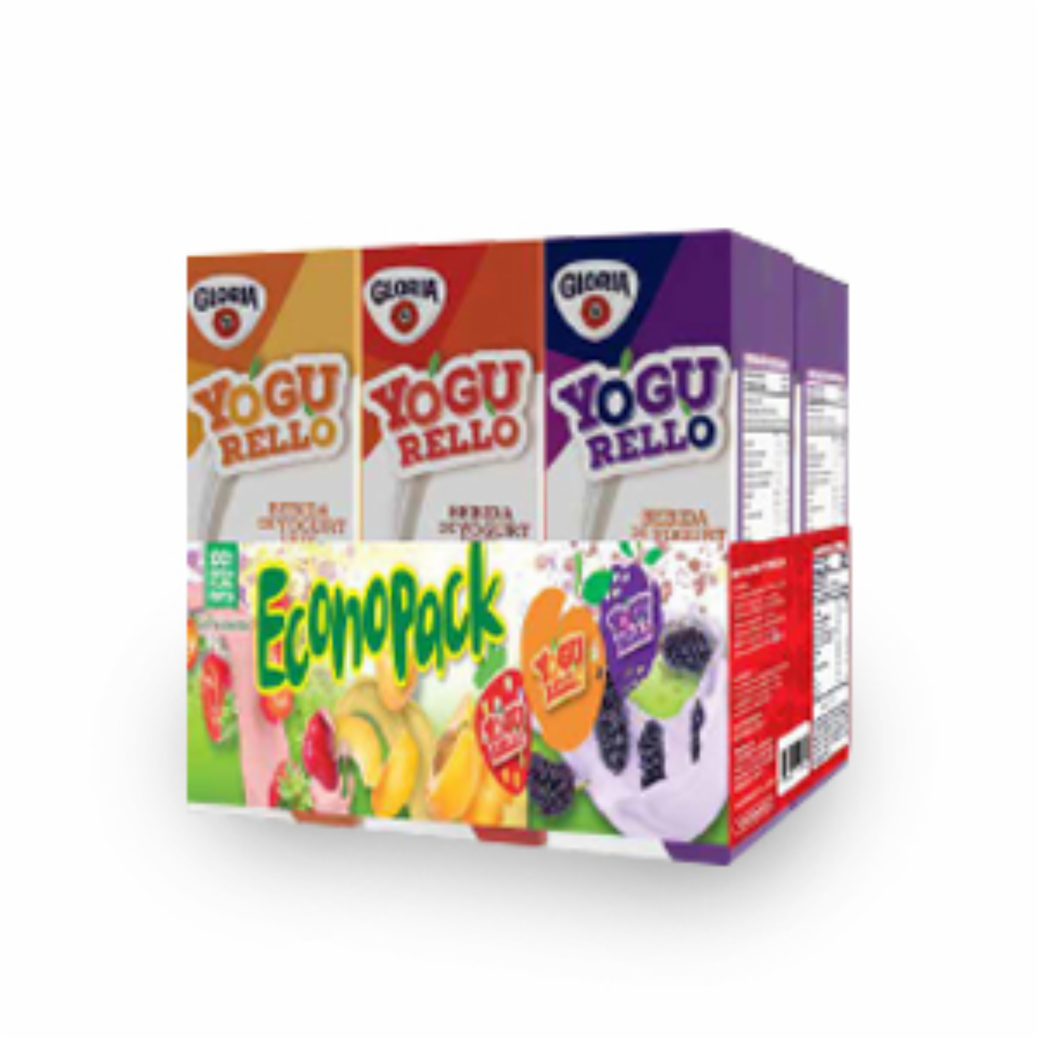 Bebida De Yogurt Sabores Surtidos YOGURELLO 6×200 Ml