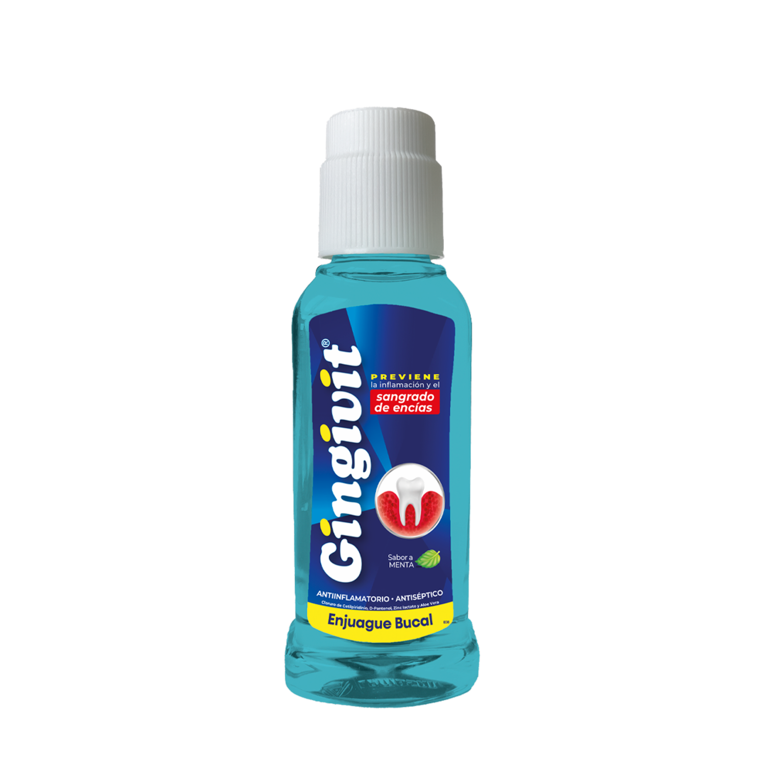 Enjuague Bucal Para Encías Sensibles, Inflamadas O Sangrantes GINGIVIT 500 Ml