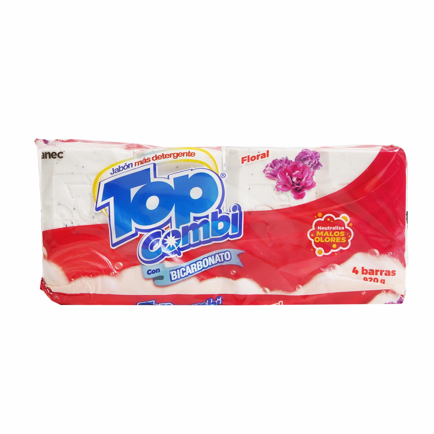 Jabón Floral TOP COMBI 4 X 230 G