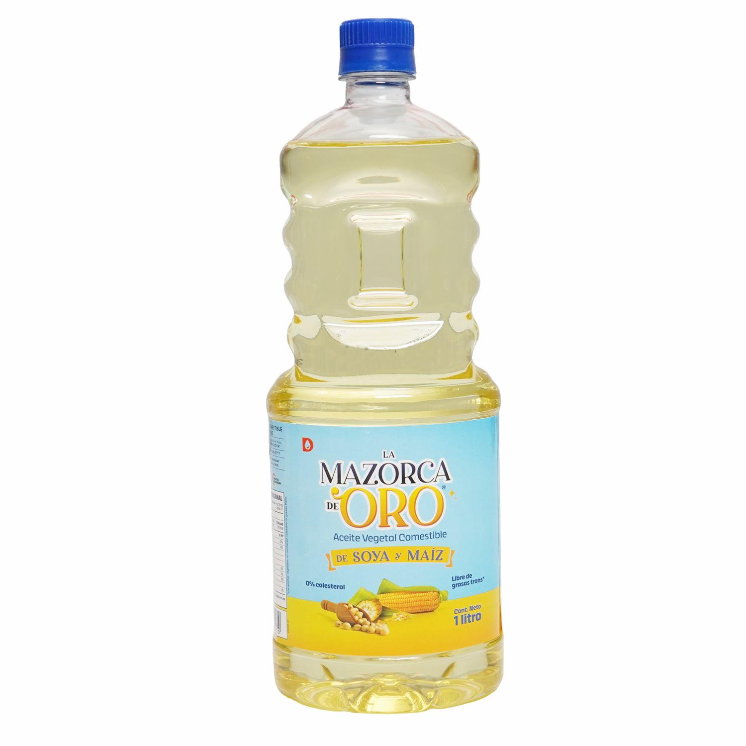 Aceite Soya Maíz LA MAZORCA DE ORO 1000 Ml