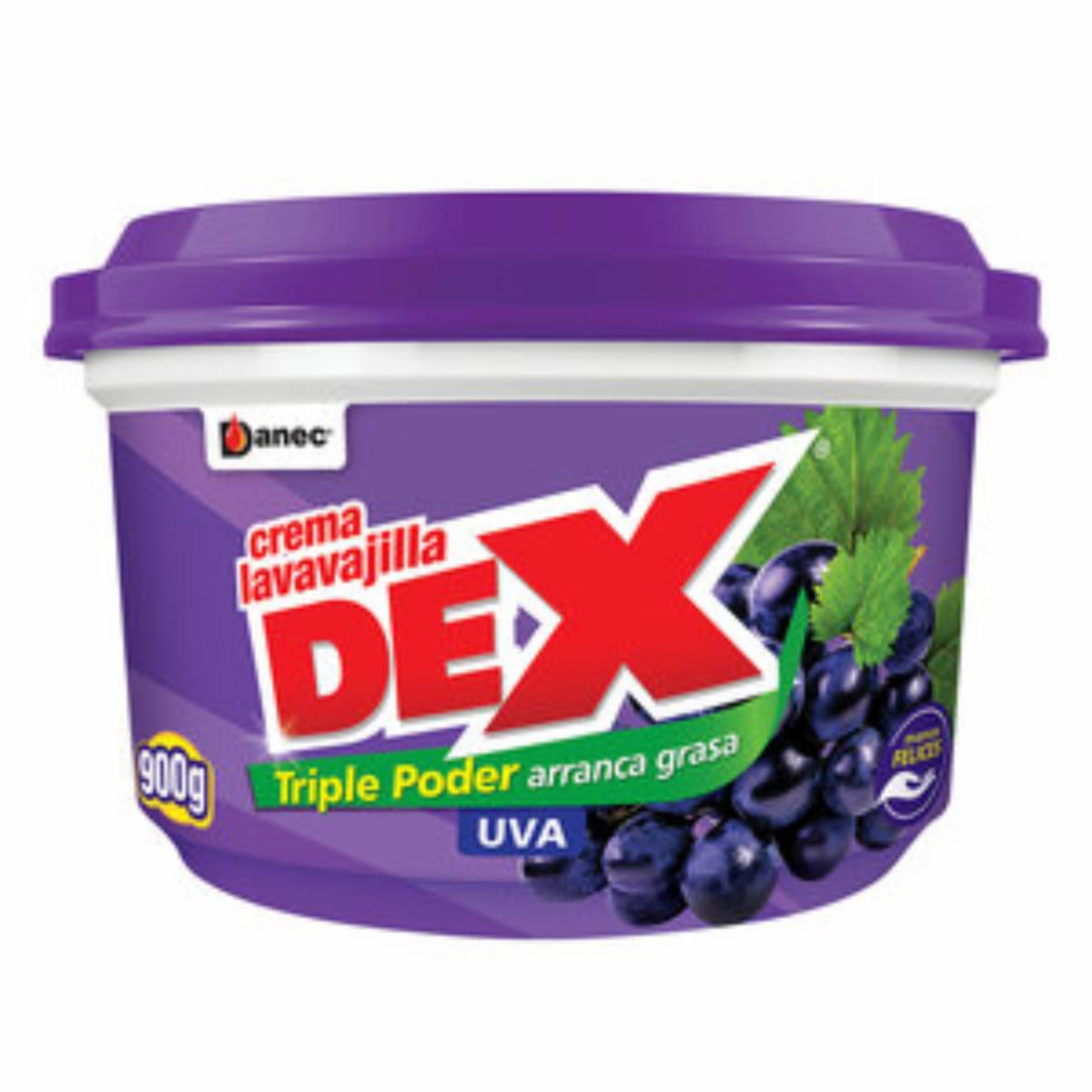 Lavavajilla En Crema Uva DEX 900 G