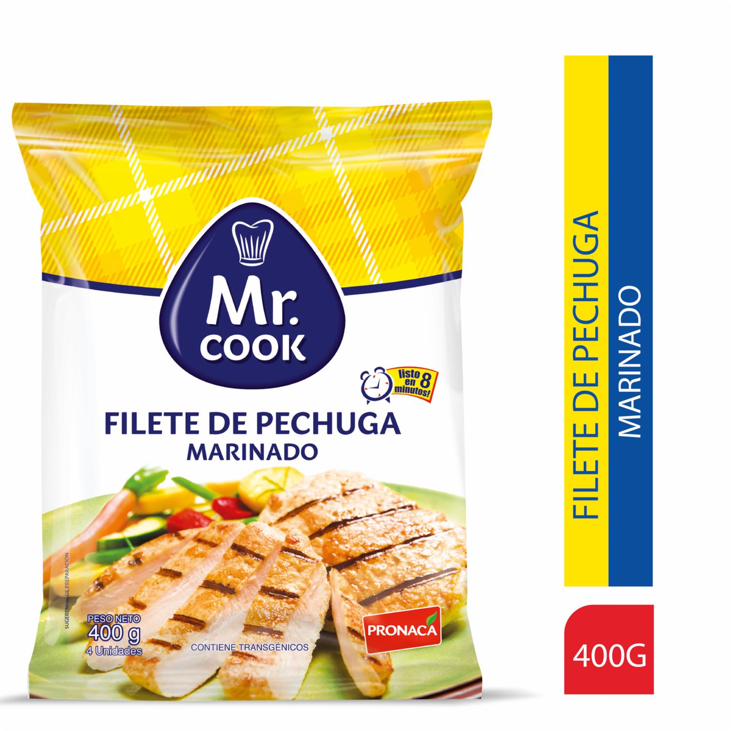 Filete De Pechuga Marinada MR. COOK 400 G