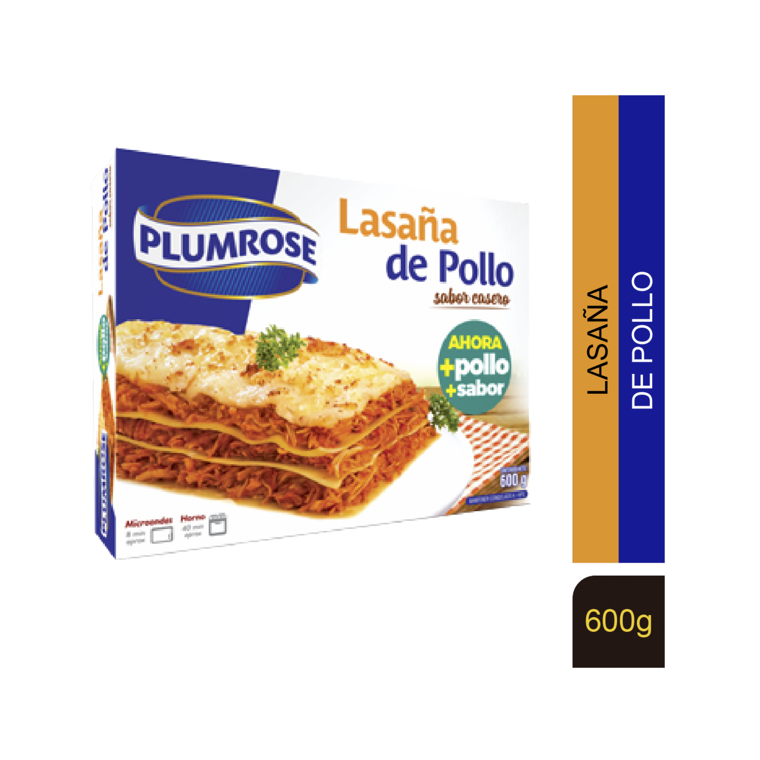 Lasaña De Pollo PLUMROSE 600 G