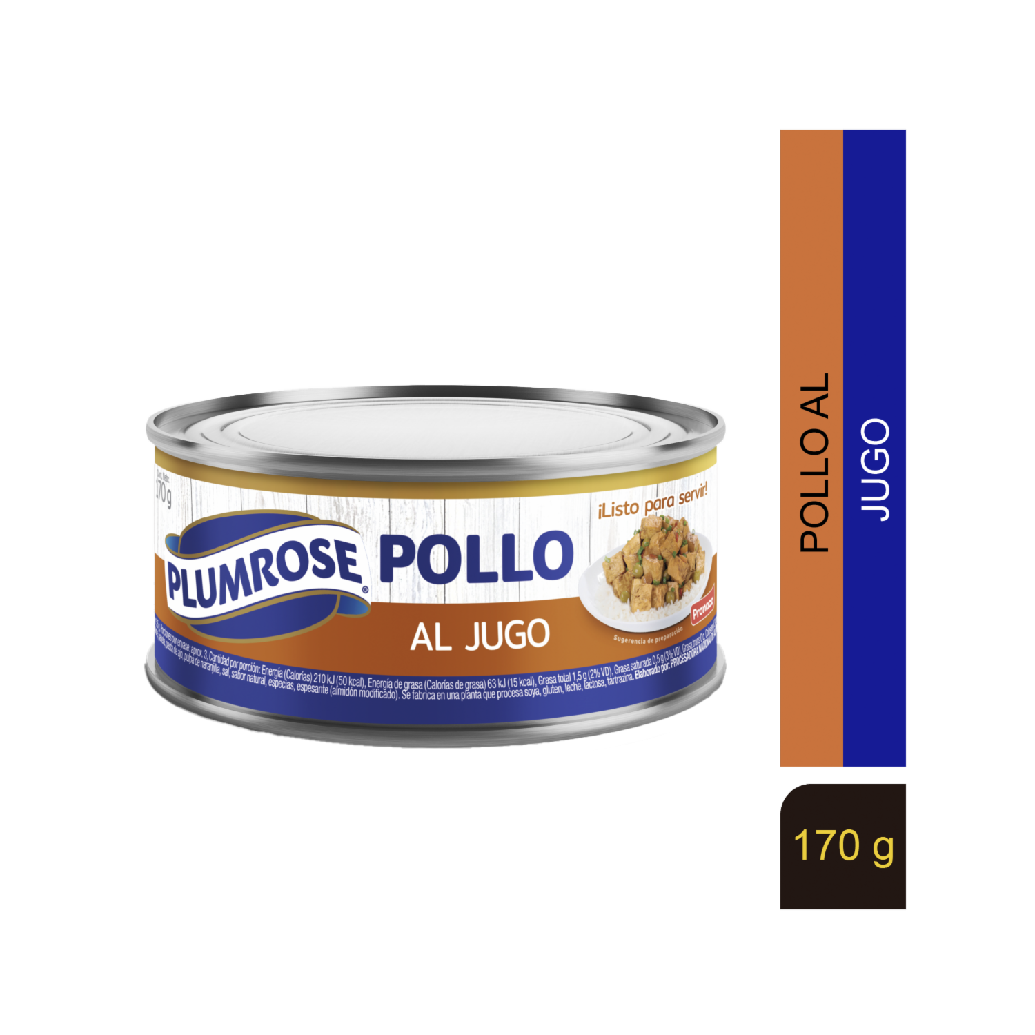 Pollo Al Jugo Enlatado PLUMROSE 170 G