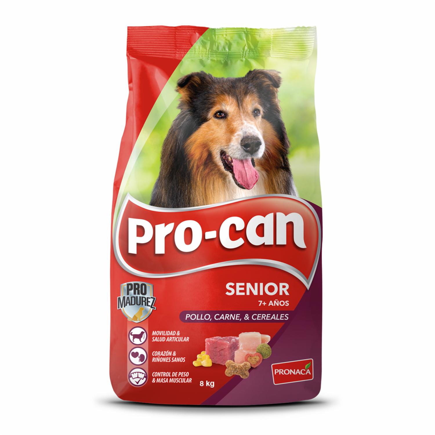 Alimento Para Perros Senior PRO-CAN 8 Kg