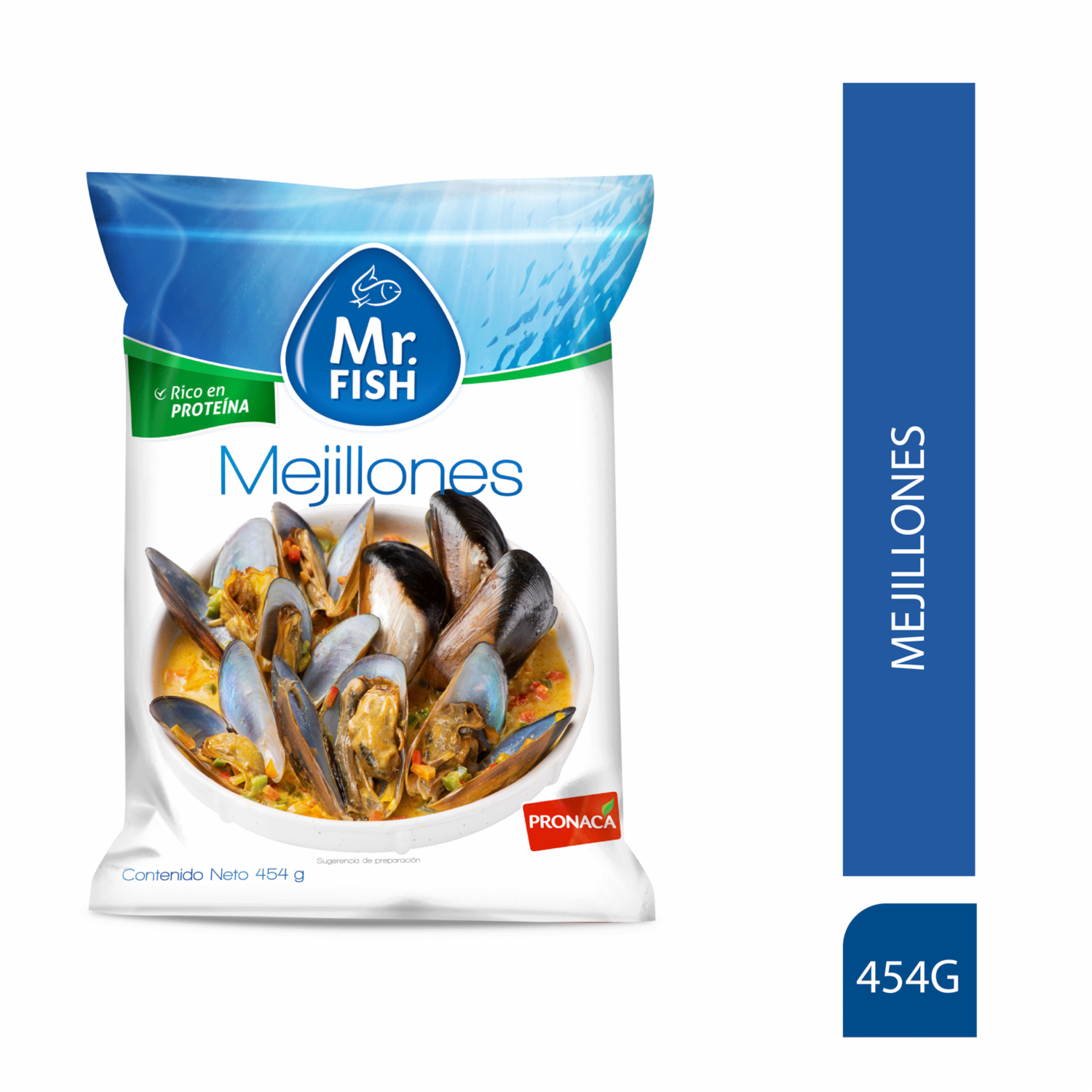 Mejillón Entero MR. FISH 454 G