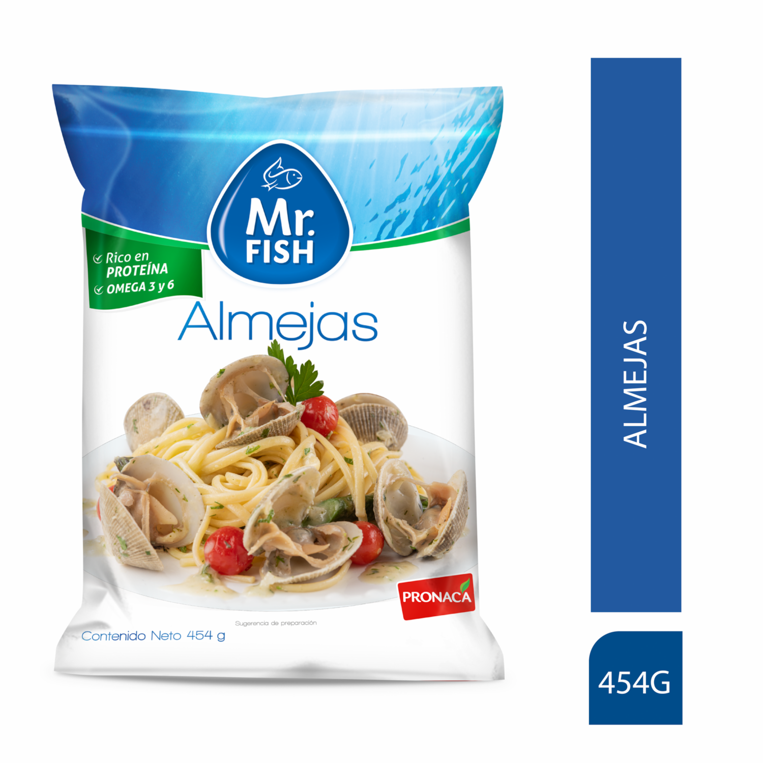 Almejas Congeladas MR. FISH 454 G
