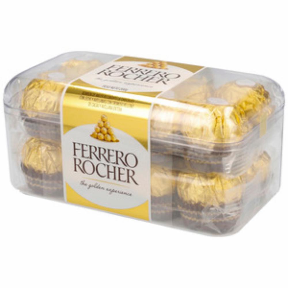Bombón De Chocolate Recubierto De Trozos De Avellana FERRERO ROCHER 200 G
