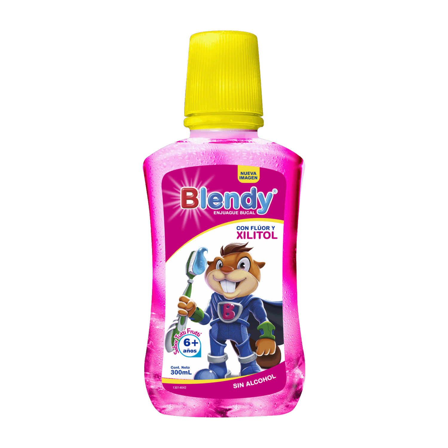 Enjuague Bucal Infantil Sabor A Tutifruti BLENDY 300 Ml