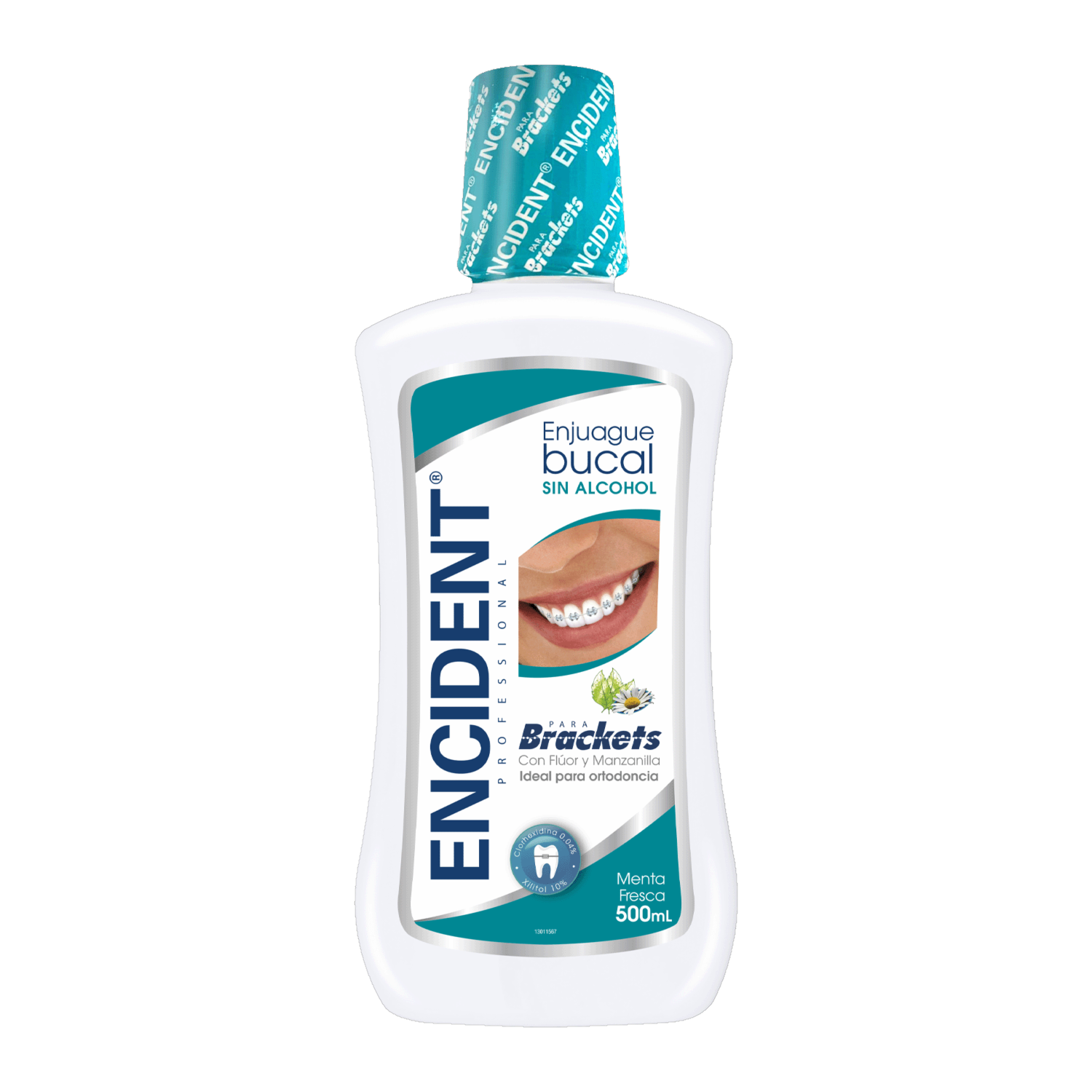 Enjuague  Bucal Brackets ENCIDENT 500 Ml