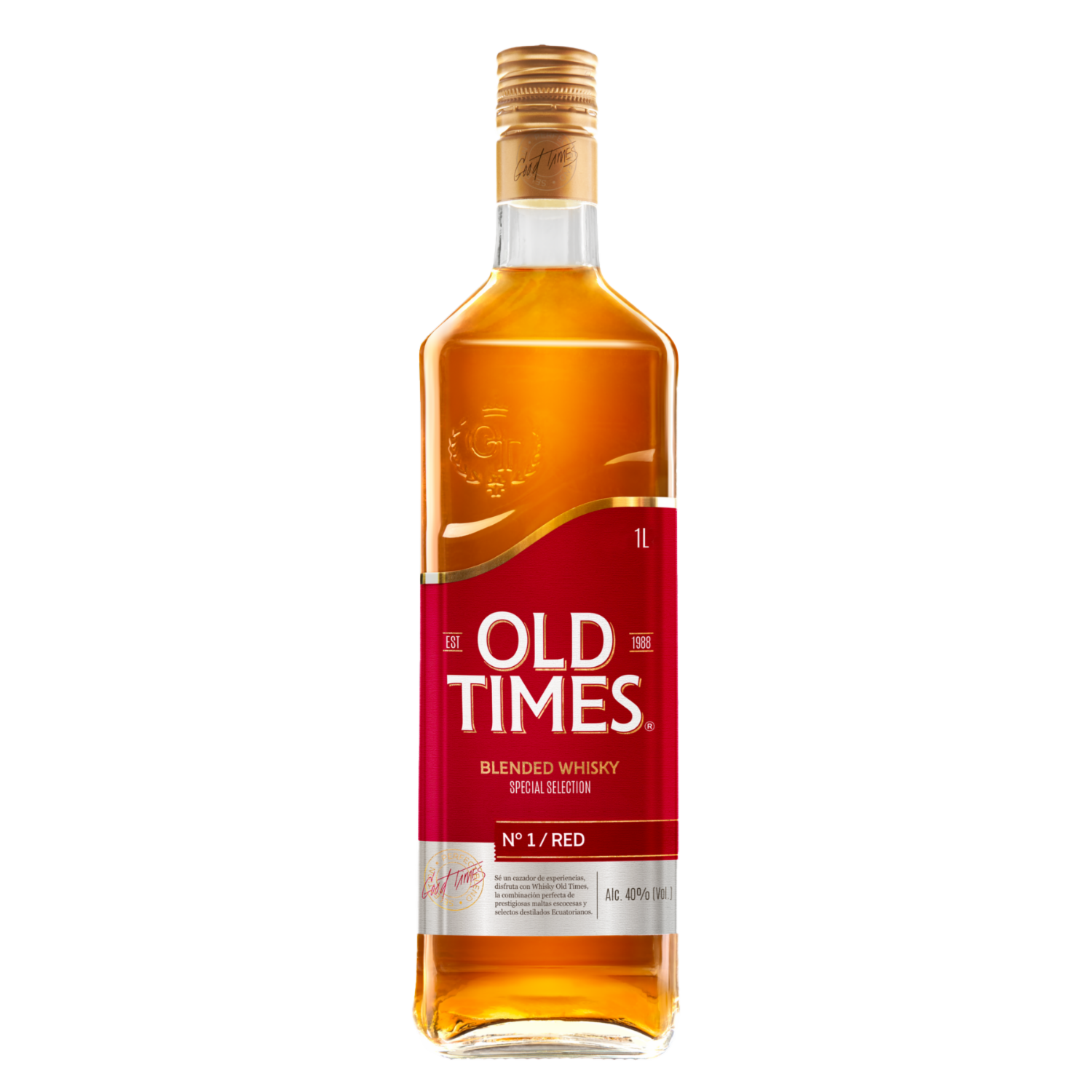 Whisky Red OLD TIMES 1000 Ml