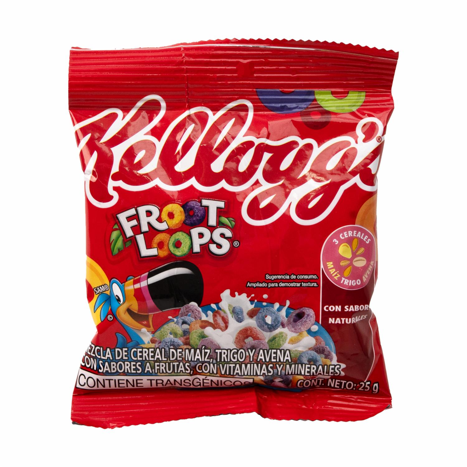 Cereal De Sabores FROOT LOOPS Caja