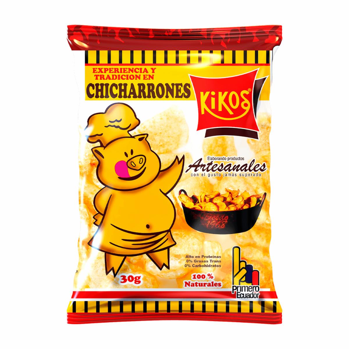 Chicharrón Bocaditos KIKOS 30 G