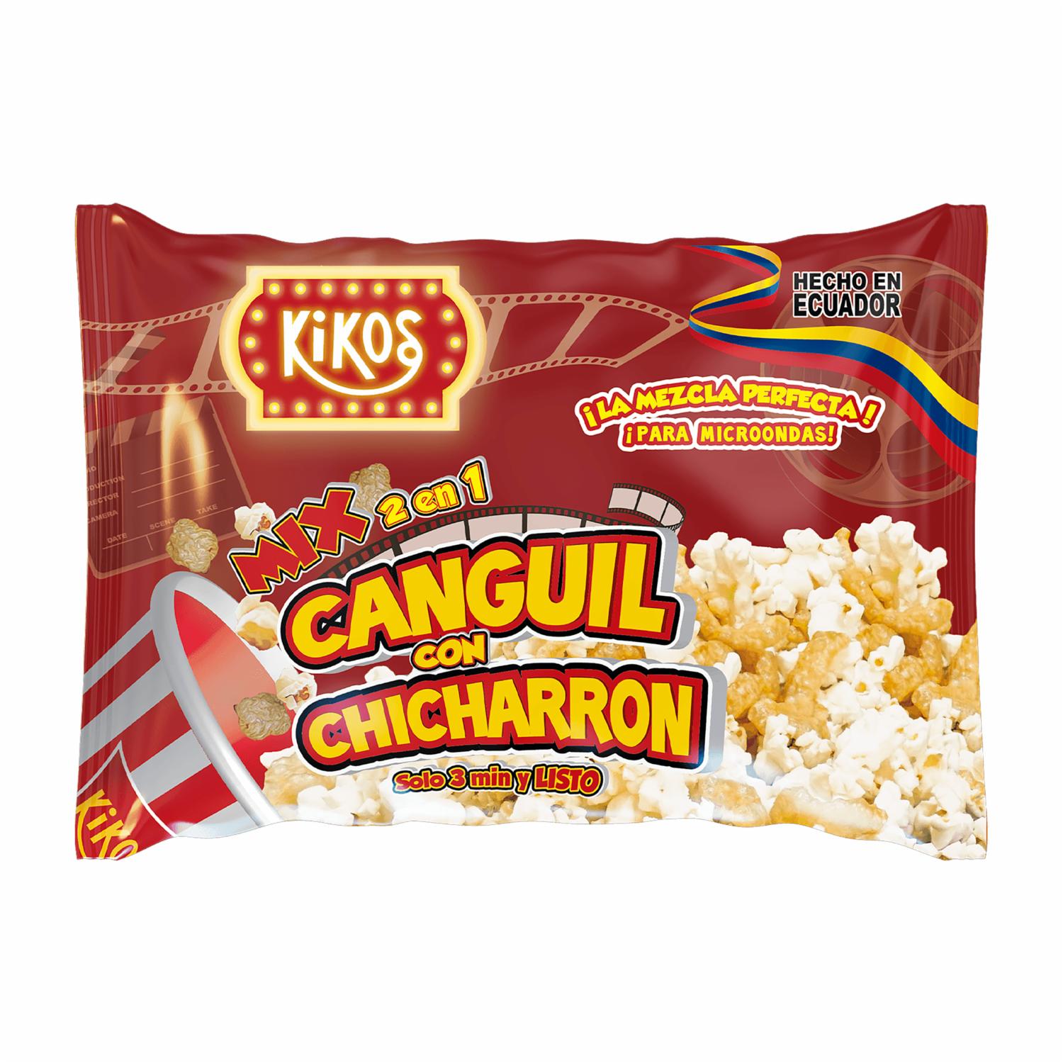 Canguil Para Microondas Con Chicharrón KIKOS 99 G