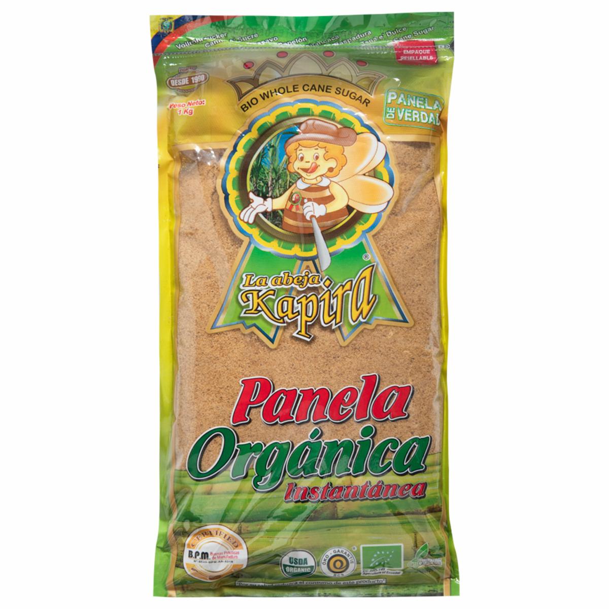 Panela Molida Limonella Orgánica LA ABEJA KAPIRA 600 G