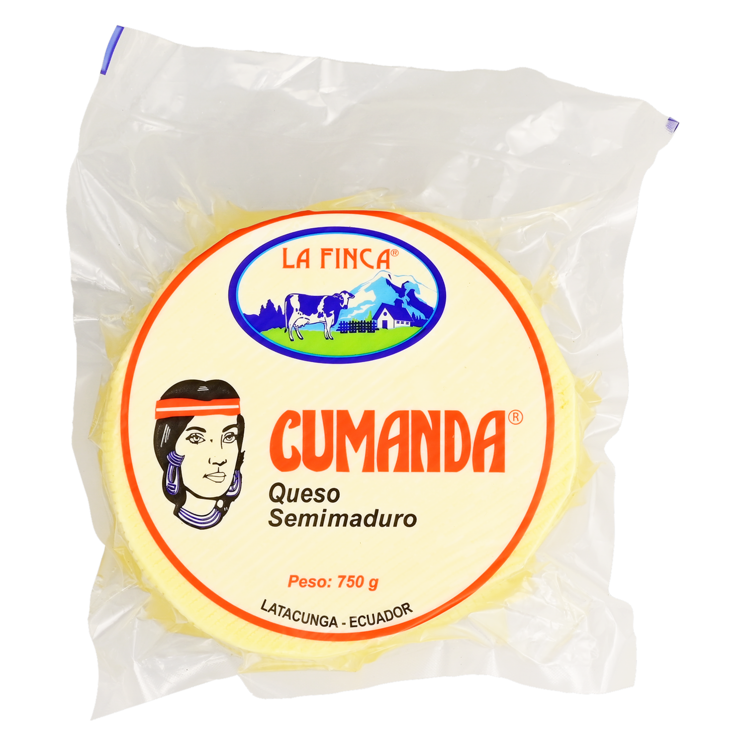 Queso Semimaduro LA FINCA 750 G