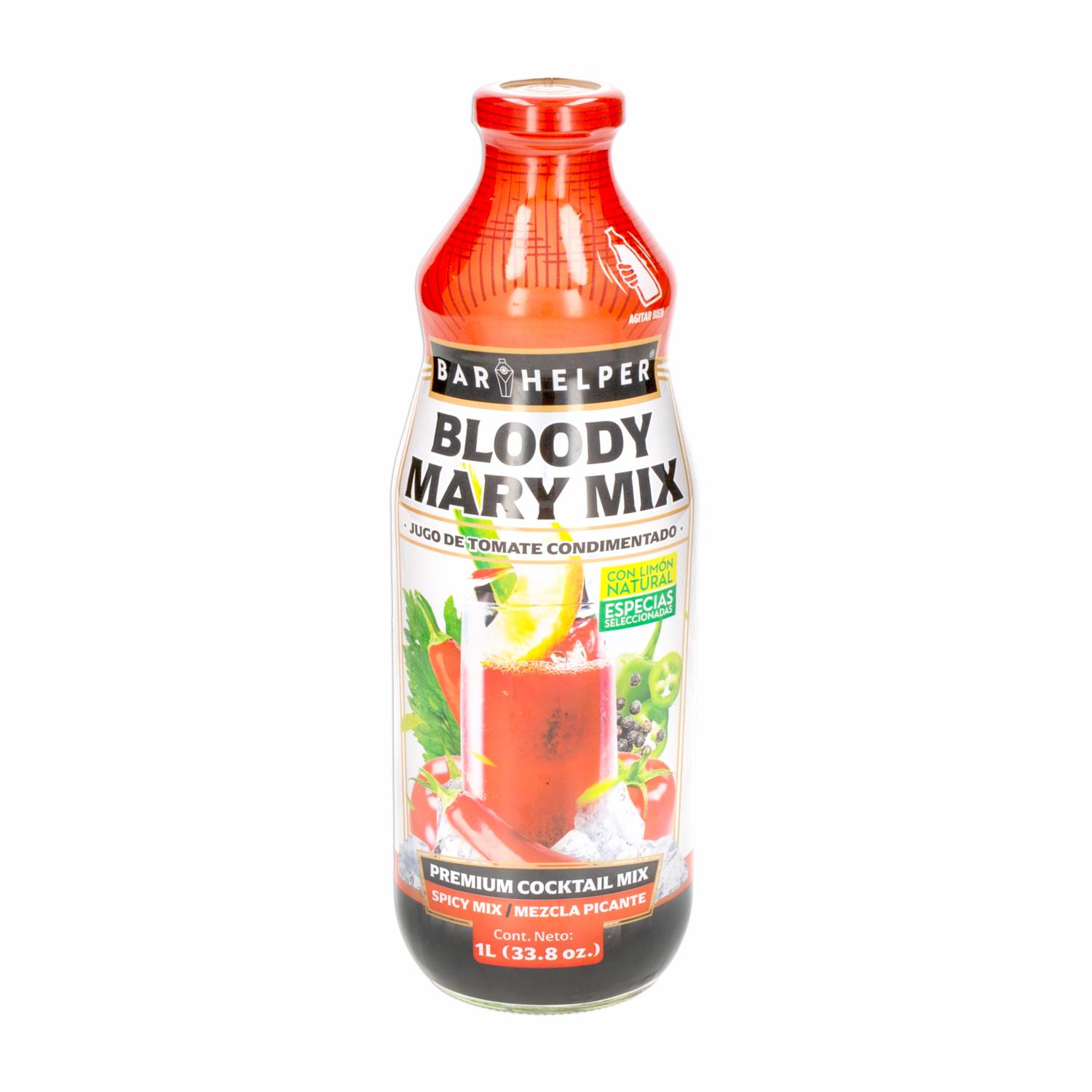 Bloody Mary Mix Jugo De Tomate Picante BAR HELPER 1000 Ml