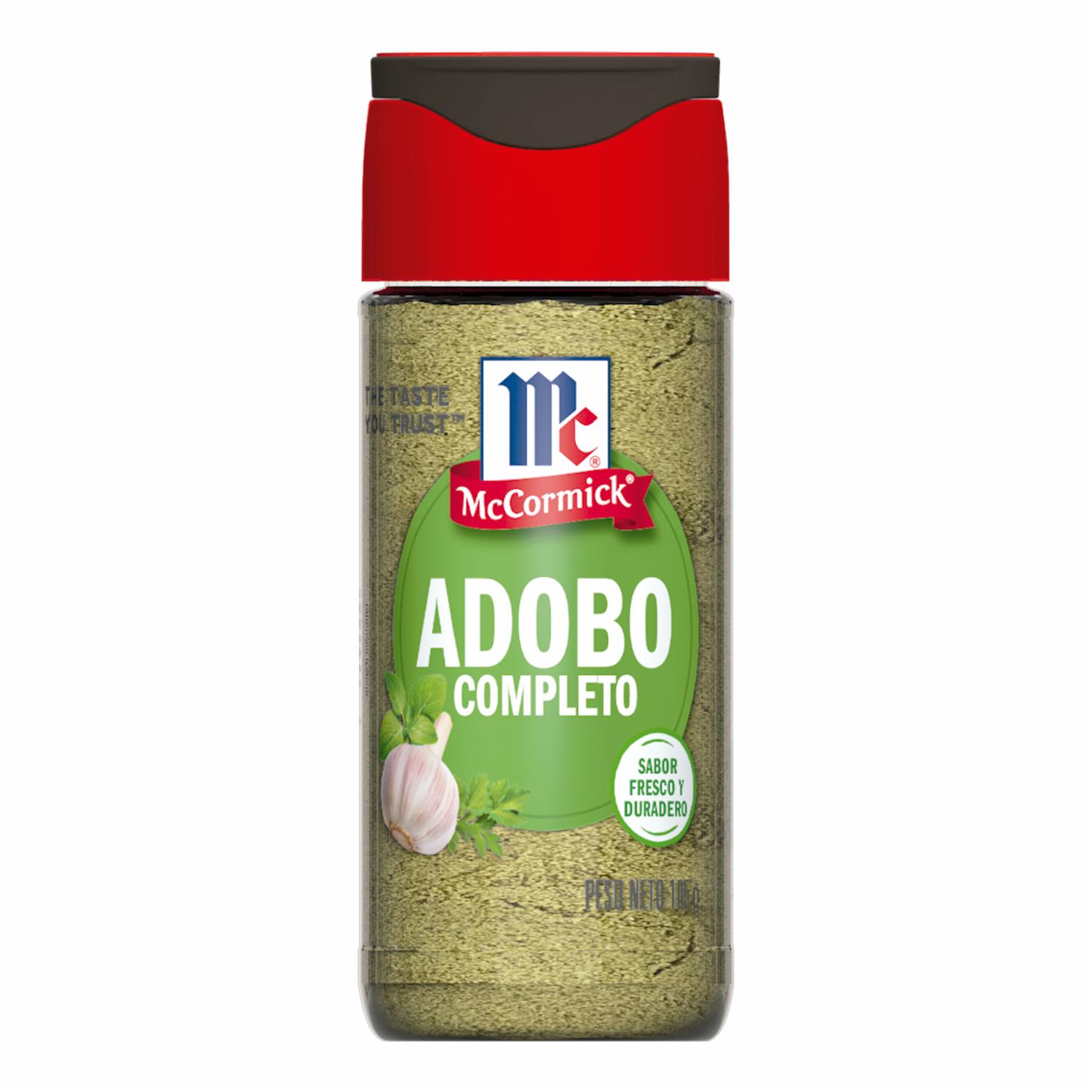 Adobo Completo Sazonador MCCORMICK 105 G