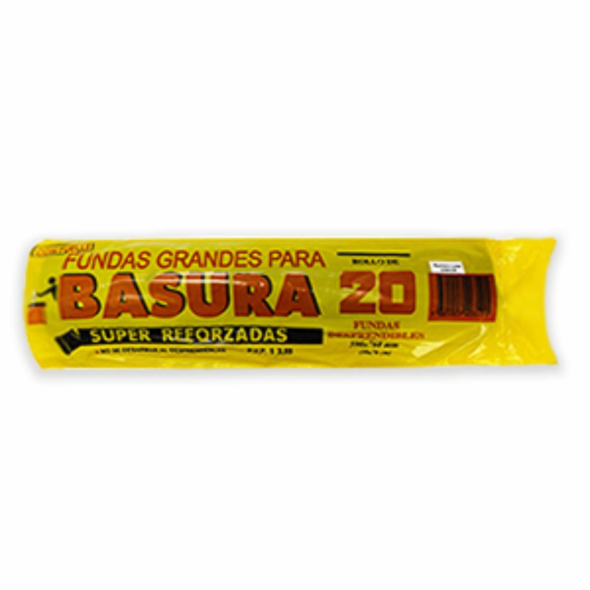 Fundas Para Basura PLASTIEMPAQUES 20 Uds