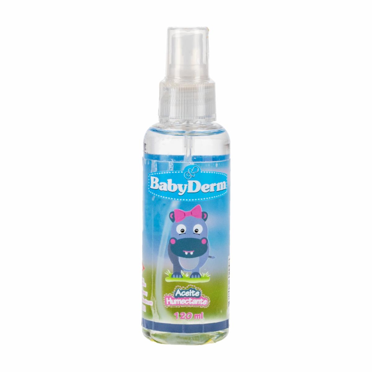 Aceite Corporal Para Bebé Humectante BABY DERM 120 Ml