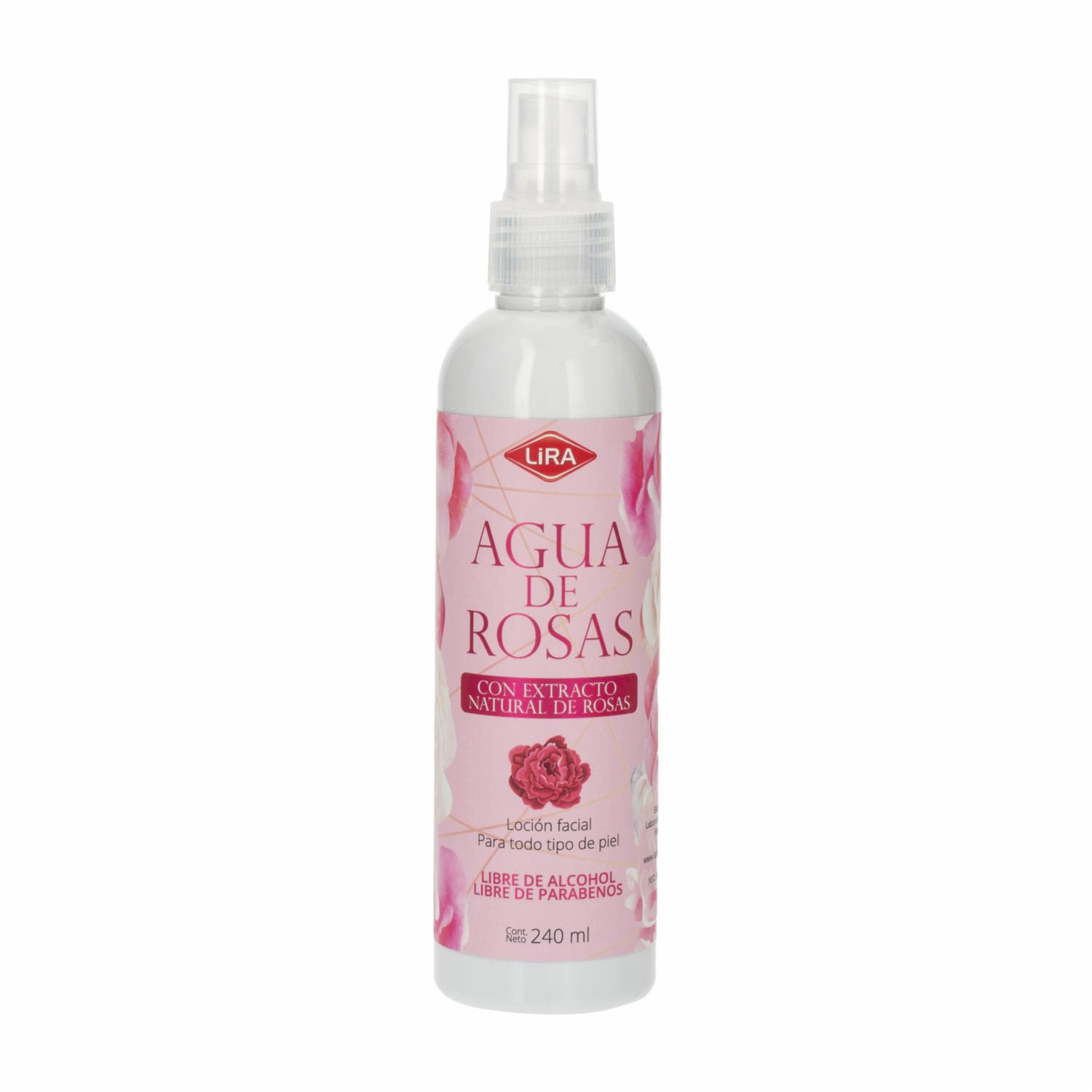 Agua De Rosas Facial LIRA 240 Ml