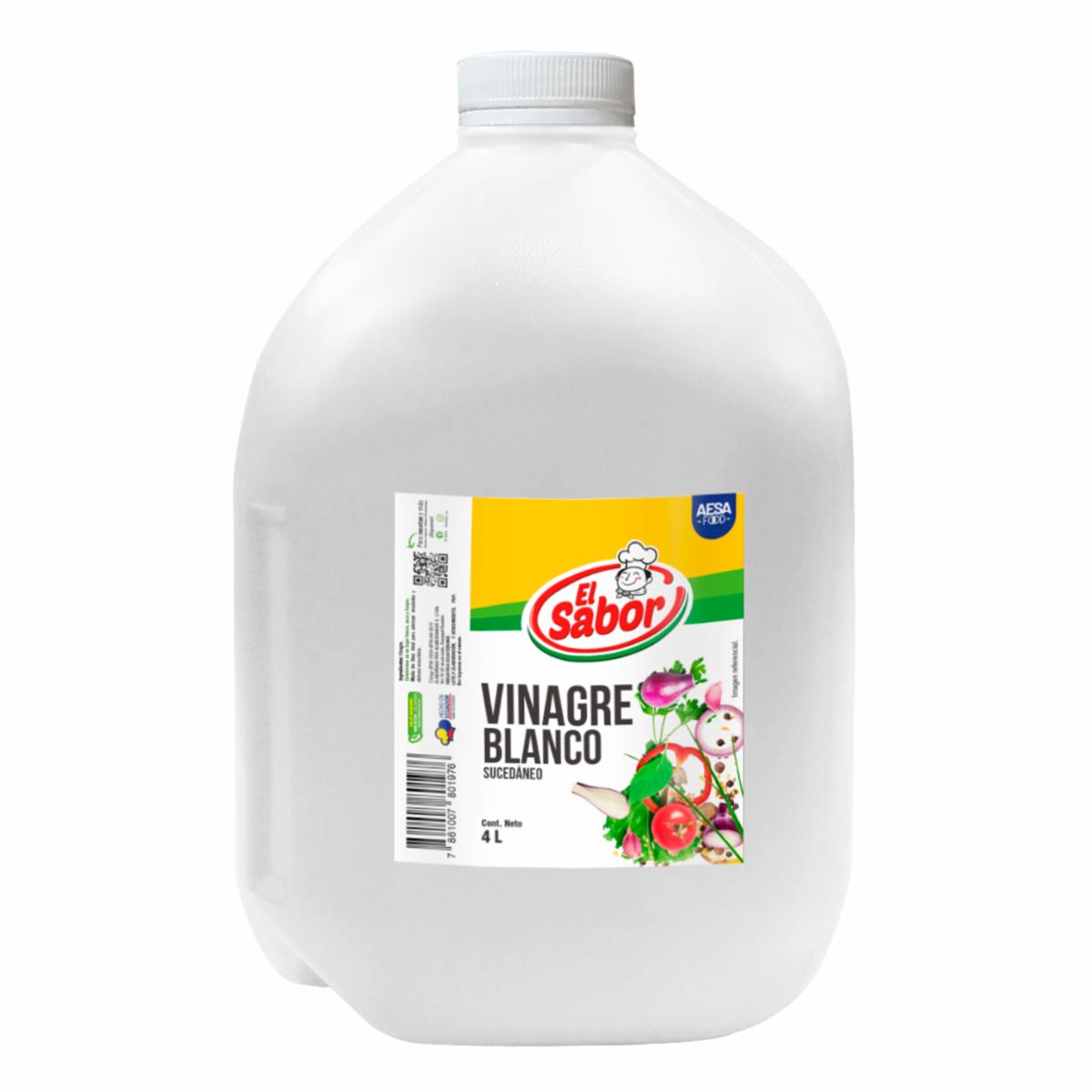Vinagre Natural EL SABOR 4000 Ml
