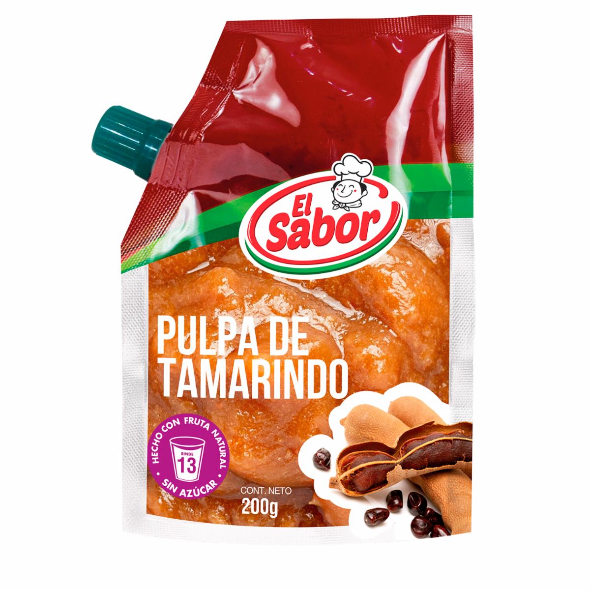Tamarindo Pulpa Doy Pack EL SABOR 200 G