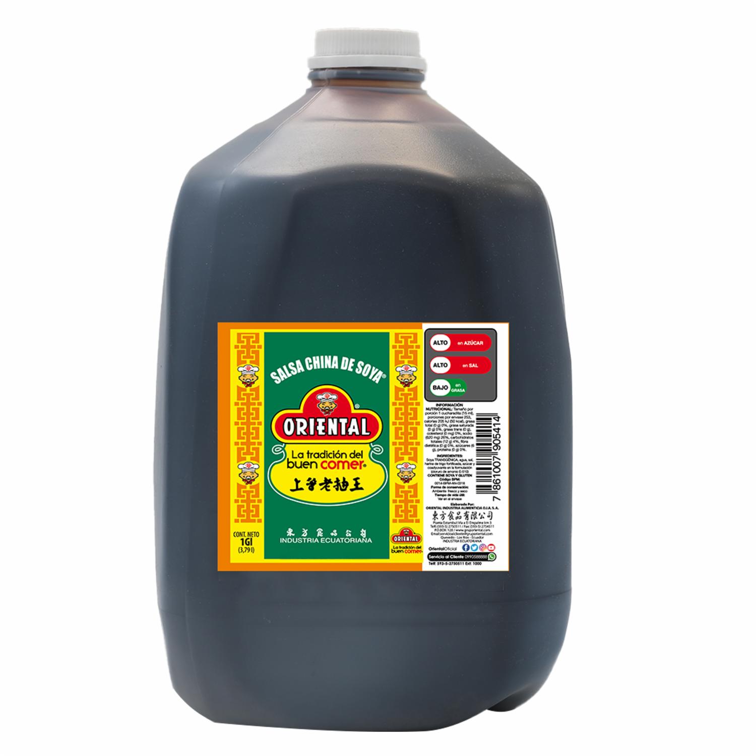 Salsa China De Soya ORIENTAL 3790 Ml