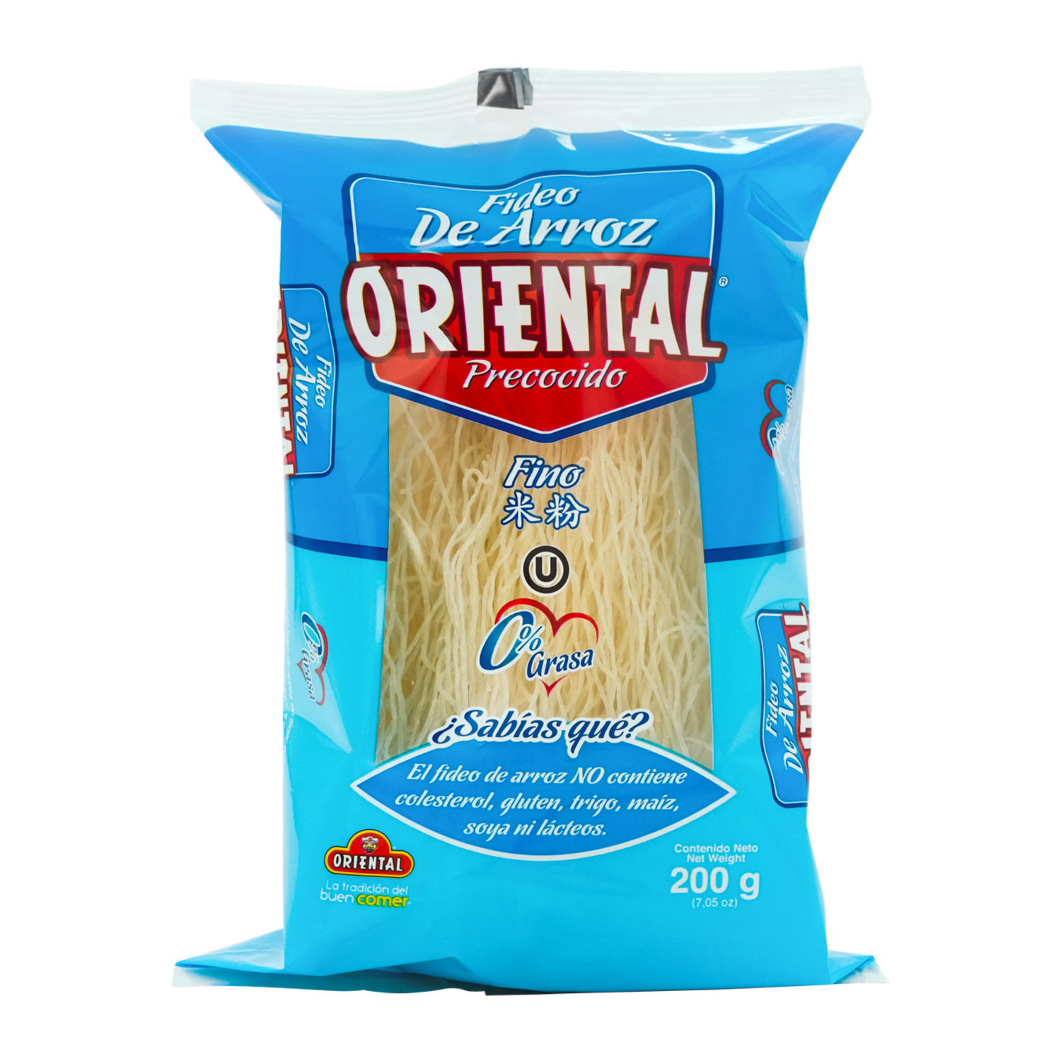 Fideo De Arroz Fino ORIENTAL 200 G