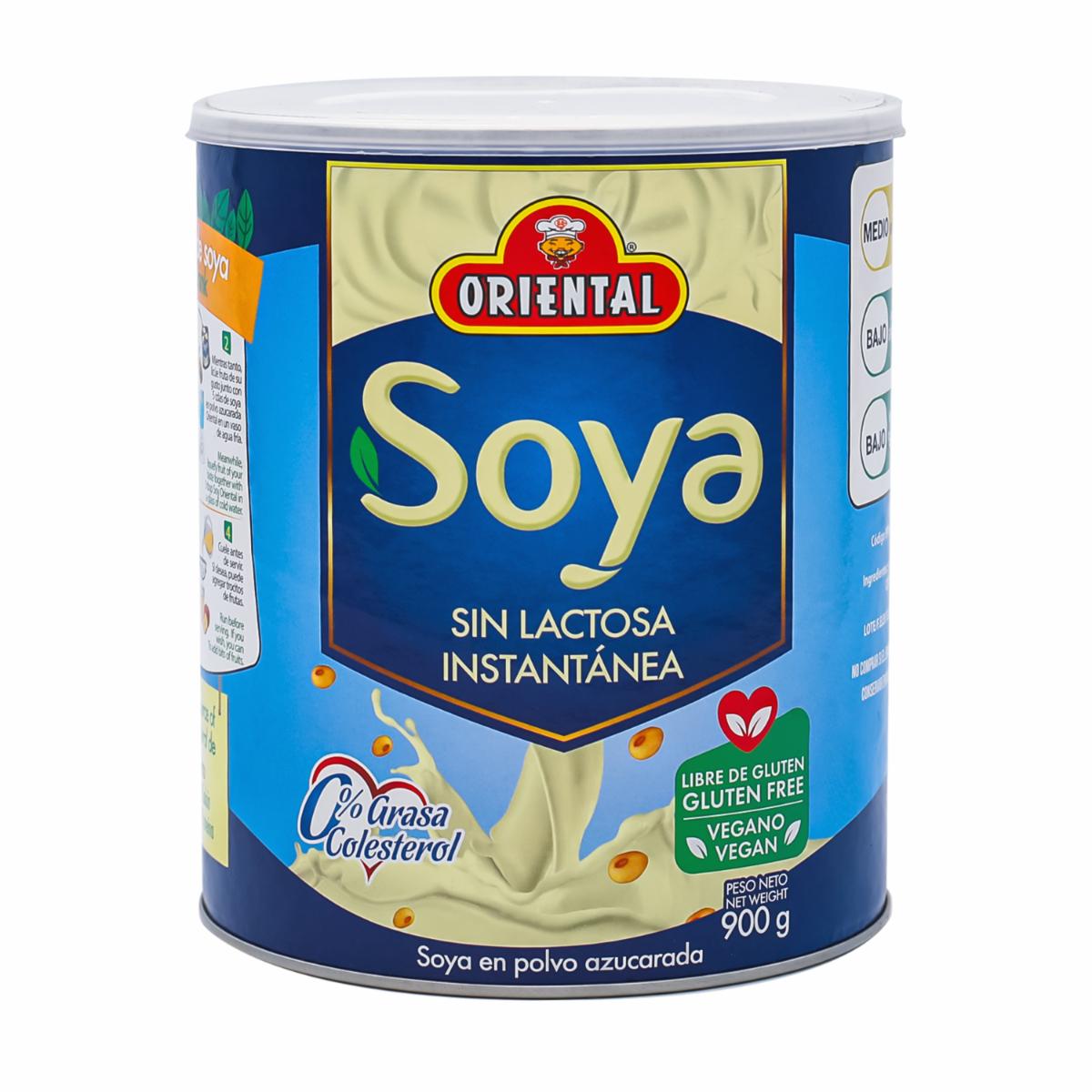 Soya En Polvo En Polvo Azucarada Tarro ORIENTAL 900 g