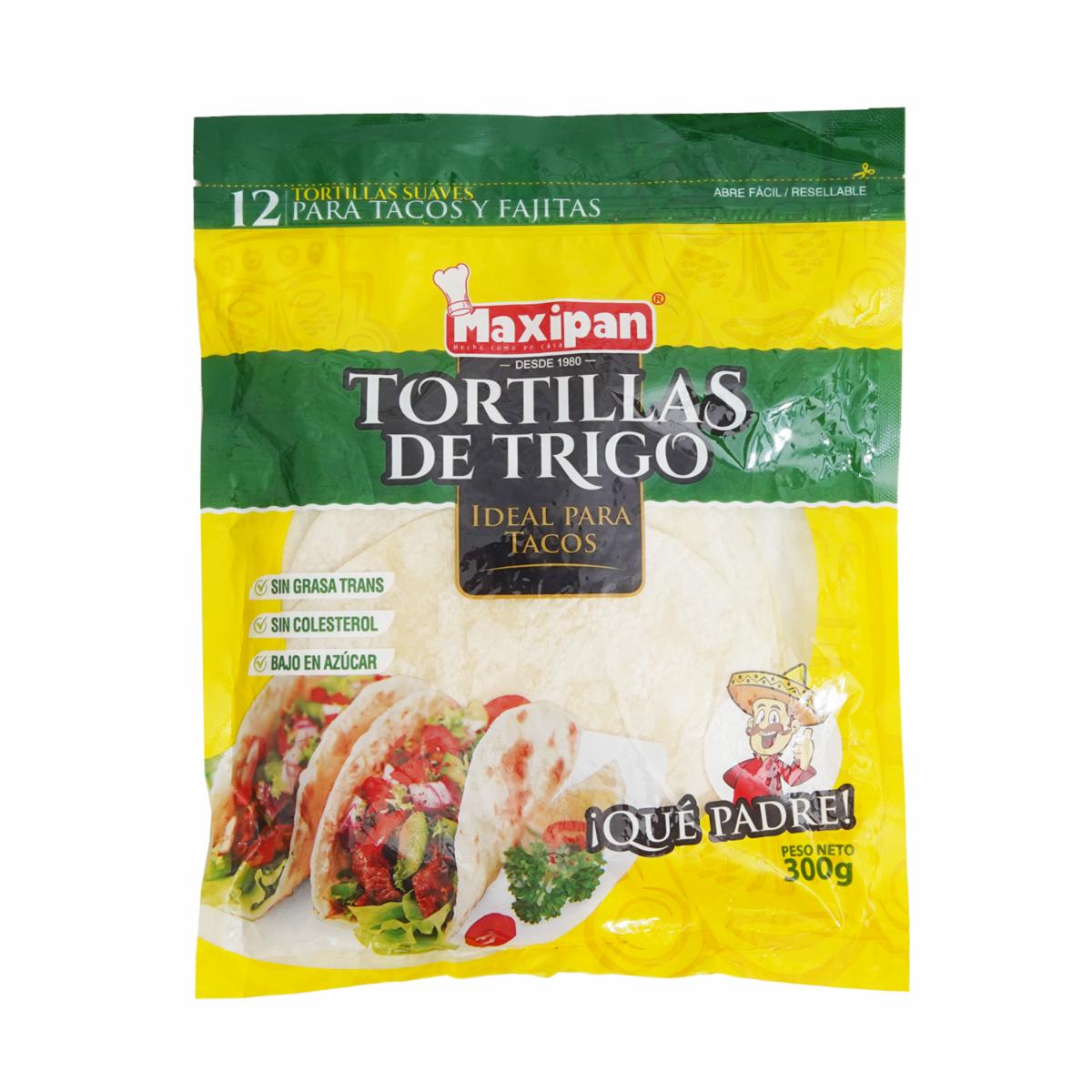 Tortillas De Trigo MAXIPAN 300 G