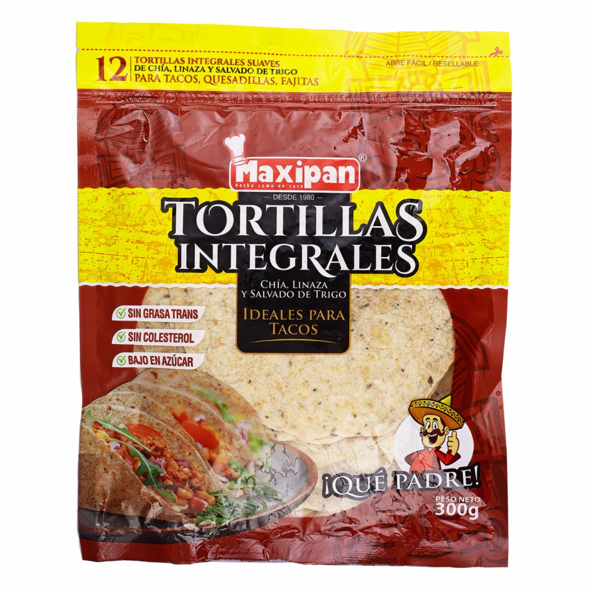 Tortillas Integrales MAXIPAN 300 g