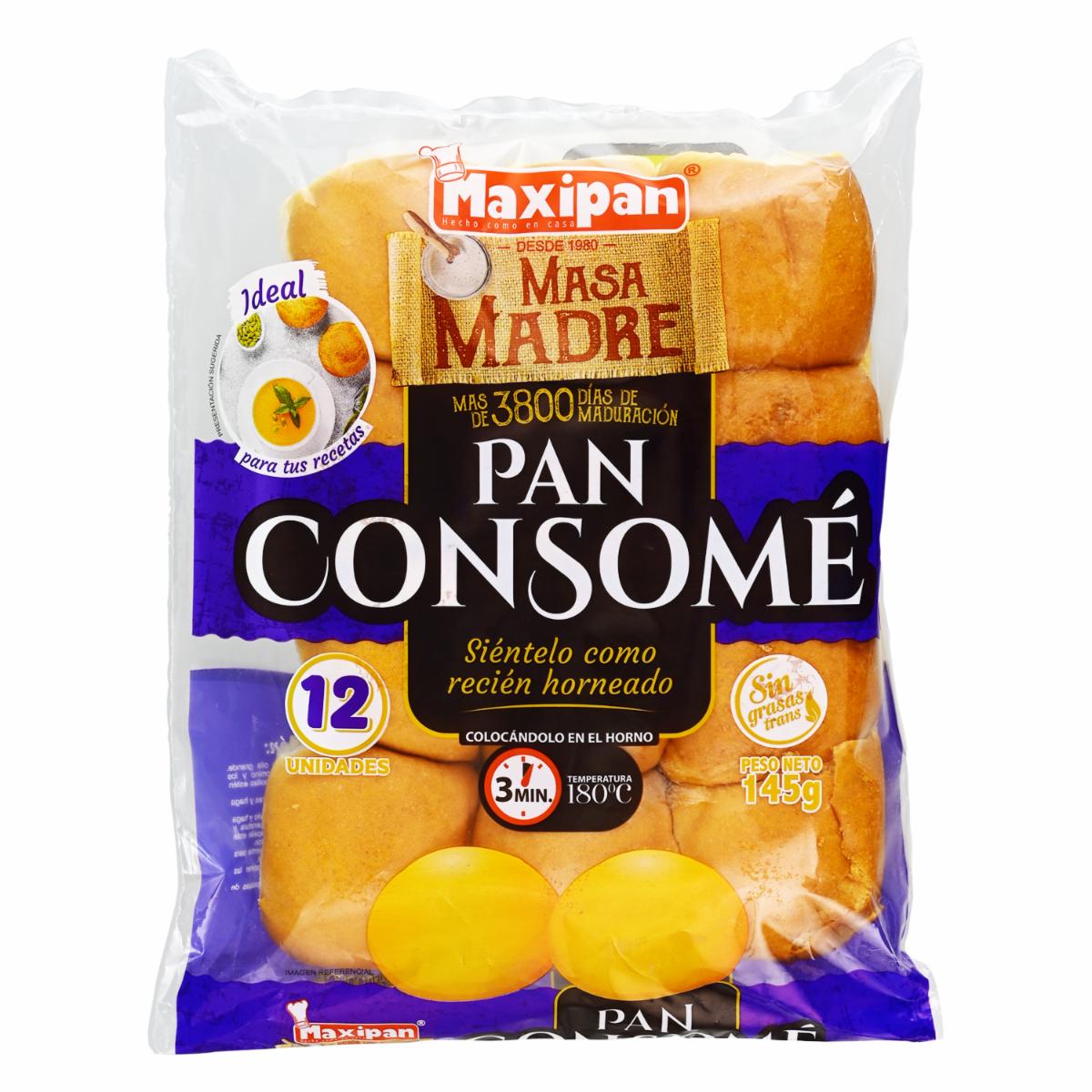Mini Pan Para Consomé MAXIPAN 145 G