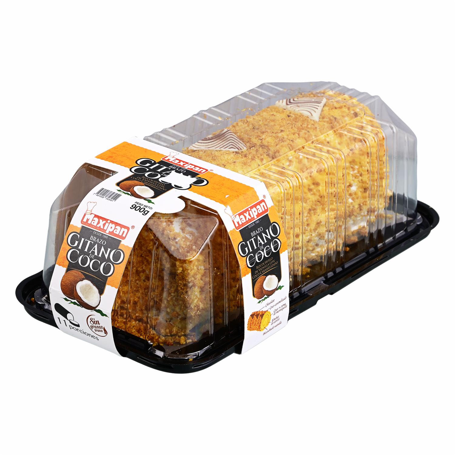 Brazo Gitano De Coco MAXIPAN 900 g