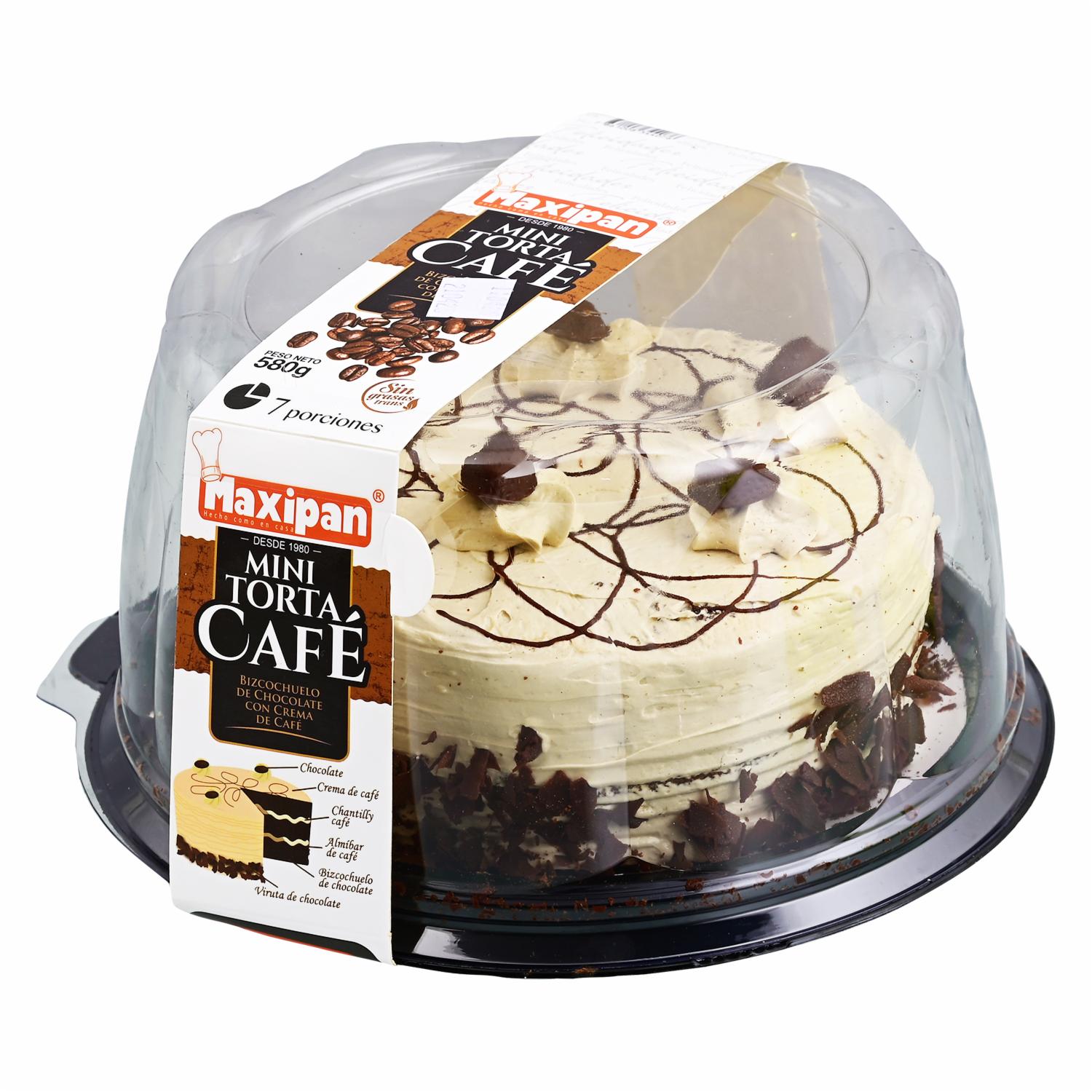 Mini Torta De Café MAXIPAN 580 g