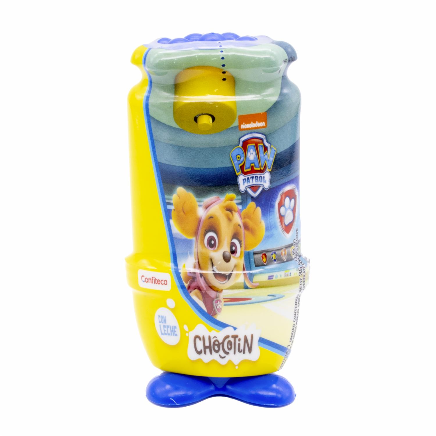 Chocolate Líquido Empaque Con Diseño De Paw Patrol CHOCOTIN 35 G