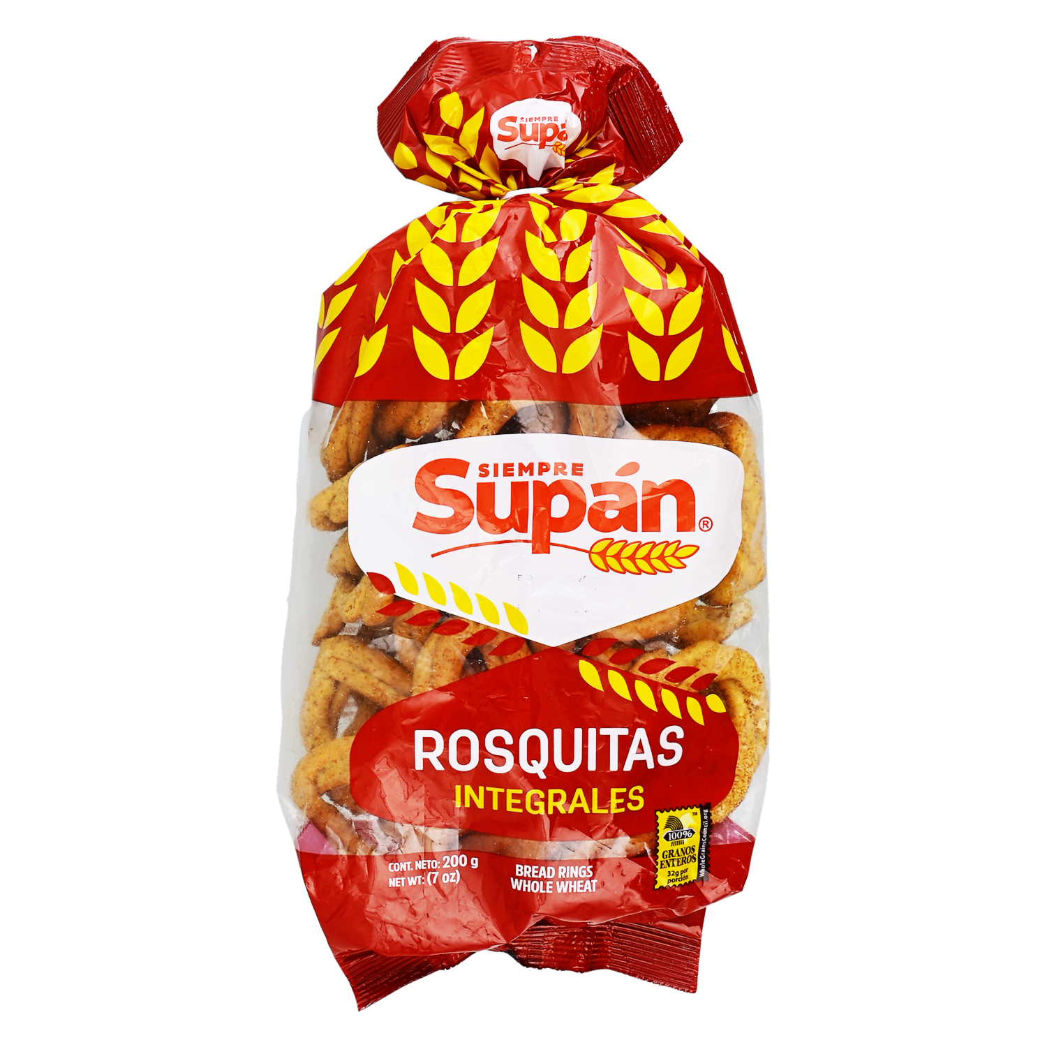 Rosquitas De Pan Integrales SUPÁN 200 G