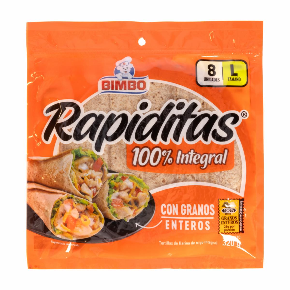 Tortillas Integrales BIMBO 320 G